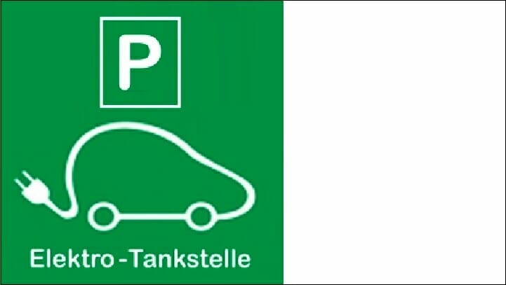 Etiketten Carini, E-Tankstelle