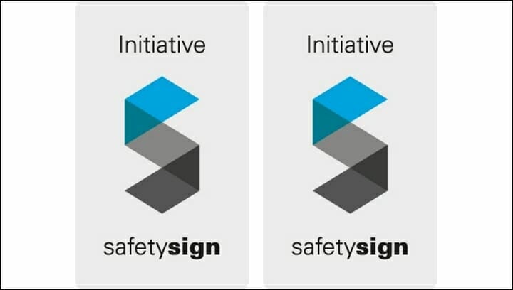 Mediasecur, Safety Sign