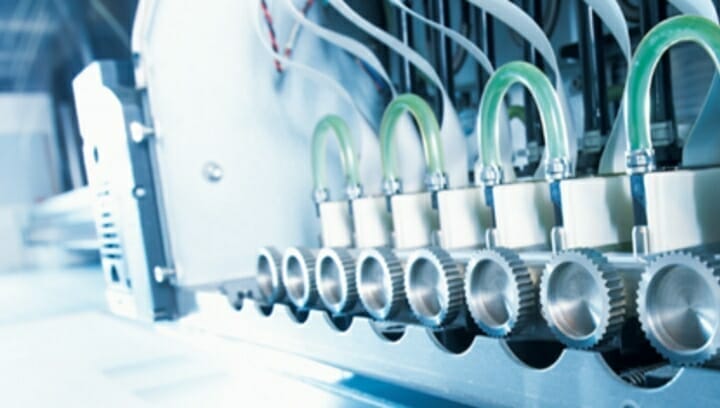 KNF, Digitaldruck, Pumpen