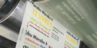 Marabu, UV-Siebdruck,