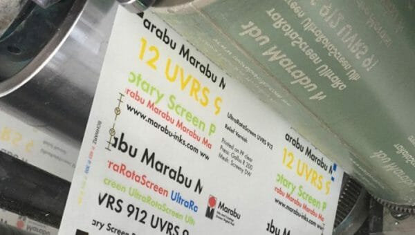 Marabu, UV-Siebdruck,