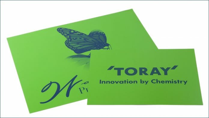 Toray Industries, wasserloser Offset, Labelexpo Europe