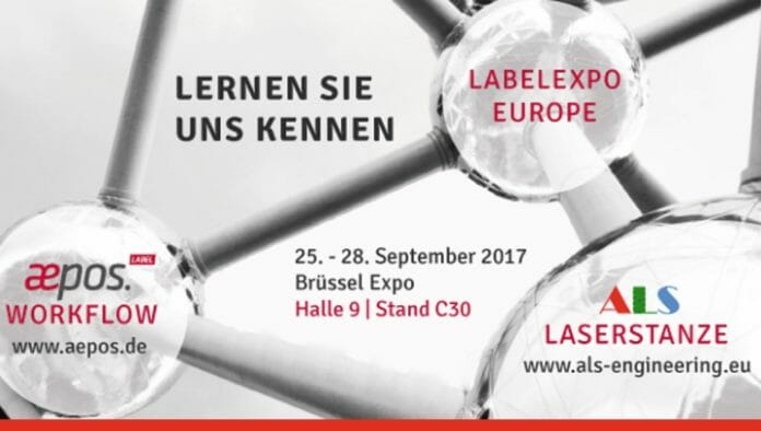 ALS Engineering, Lewald & Partner, aepos.label, Labelexpo Europe