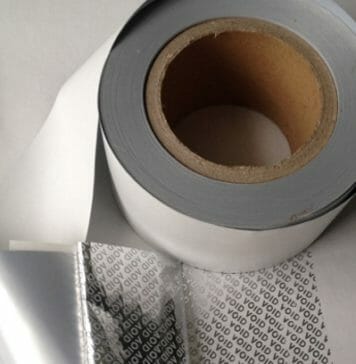 DChange, Etikettenmaterial, Sicherheitsmaterialien,