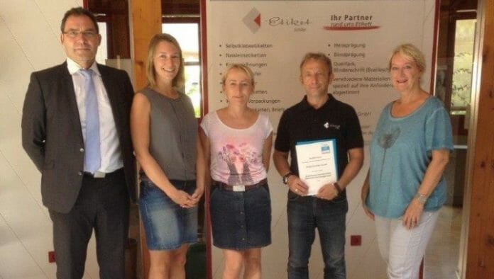IND_Etiket Schiller_Urkunde Etiket Schiller, Gesundheitsmanagement