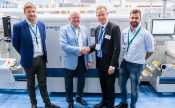 Emballage Gruppen, Dan Labels, Domino