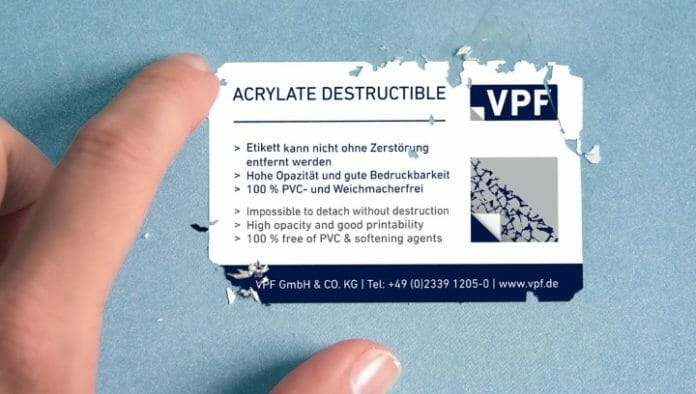 VPF, Sicherheitsfolien