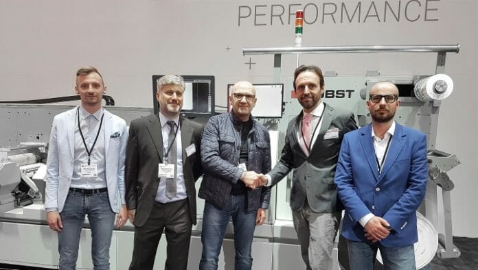 Tom-Druck, Bobst, M5X