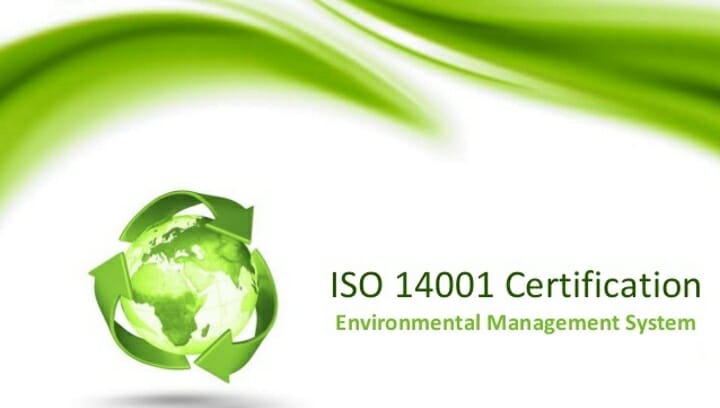 Etiket Schiller, ISO 14001