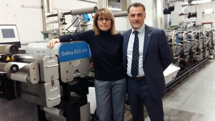 IND_Gallus ECS 340 bei Eurolabel Mailand Eurolabel, Gallus ECS 340,