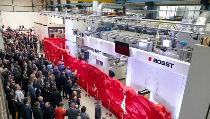 Bobst, Zentralzylinder-Flexodruck,