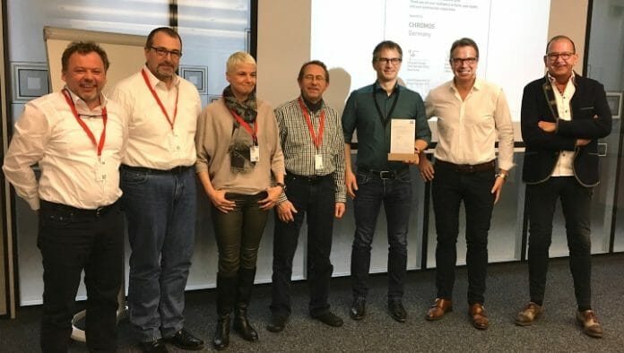 IND_Chromos_Durst_Award Vertriebspartner 2017 Chromos, Durst