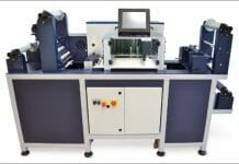 Laser-Schneide- und Laminier-Maschine DPR Labelling, Taurus, Laserschneidanlagen,