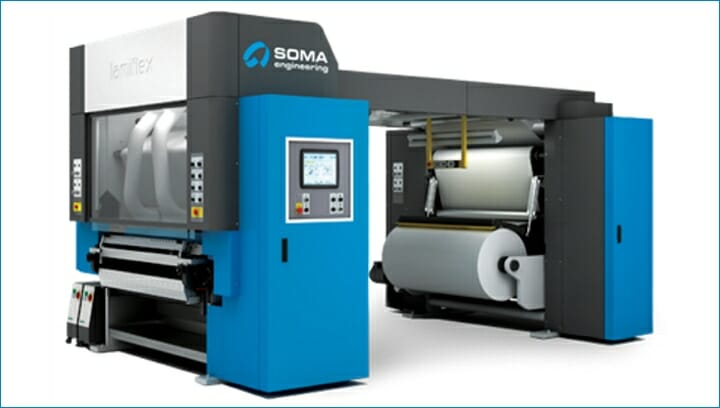 Soma Engineering, Laminiermaschine,