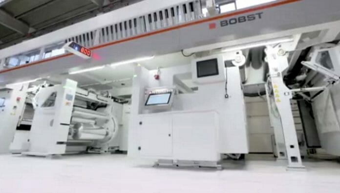 Constantia Flexibles, Bobst, Laminiermaschine,