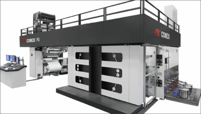 Comexi, Flexodruck, Zentralzylinder-Flexodruck,