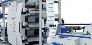 Windmöller & Hölscher, Flexodruck, Mehrzylinder-Flexodruckmaschine,