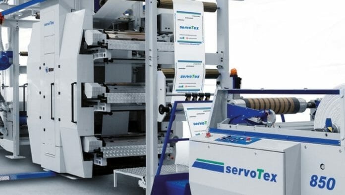 Windmöller & Hölscher, Flexodruck, Mehrzylinder-Flexodruckmaschine,