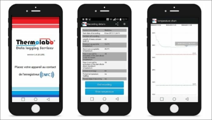 IND_ThermoLab-Data logging ThermoLabl, NFC,