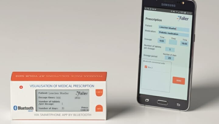 August Faller, German Innovation Award, Medizinverpackungen