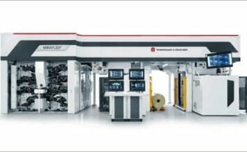 Windmöller & Hölscher, Miraflex, Zentralzylinder-Flexodruck,
