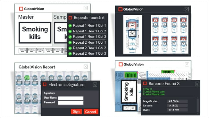 GlobalVision, Prüfsoftware, Proofware,