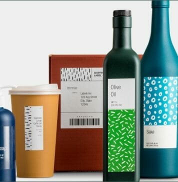 Avery Dennison, Etikettenmaterial,