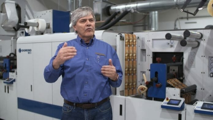 Domino Printing, UV-Inkjet,
