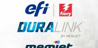 EFI, Memjet, DuraLink, Inkjet-Druckkopf,