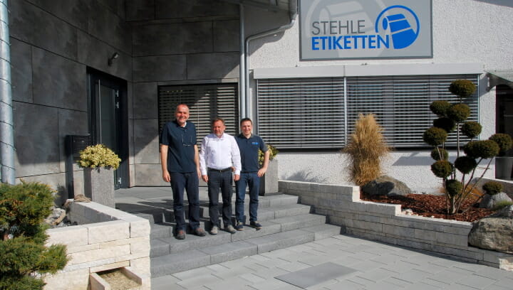 Stehle Etiketten, Chromos GmbH, Omet,