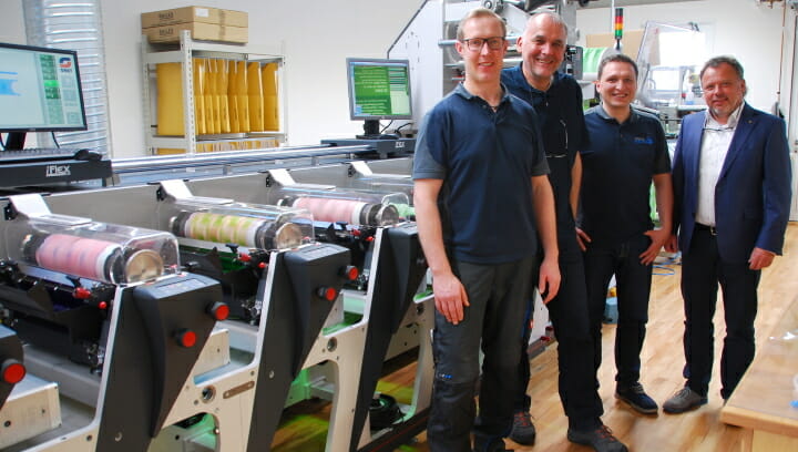 Stehle Etiketten, Chromos GmbH, Omet,