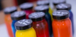 Pulse Roll Label Products, Flexodruckfarben, UV-Farben, Metallicfarben,