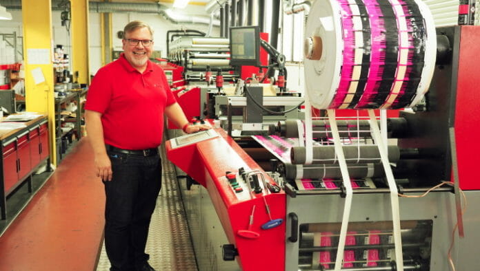 Etikettenfabrik Küchler, Verico Technology, Wasserloser Offset,
