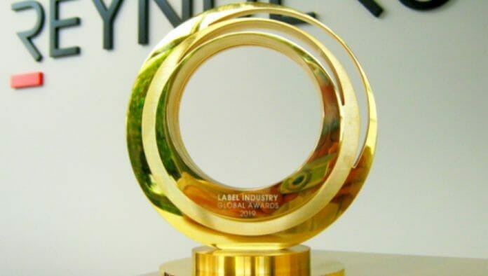 Reynders Etiketten, Label Industry Global Awards,