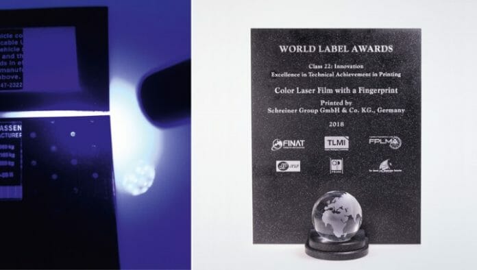 Schreiner, TLMI, World Label Awards