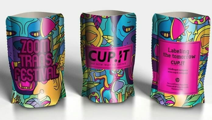 Cup-It, Standbodenbeutel, HP Indigo 20000,