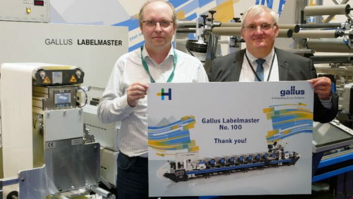 IND_Gallus-100ste Labelmaster Gallus, Gallus Labelmaster, Interfas, Flexodruckmaschinen,