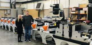 Edale, Kingfisher Labels, Flexodruckmaschinen,