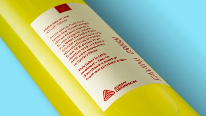 Avery Dennison, Favini, Etikettenpapier, Nachhaltigkeit,