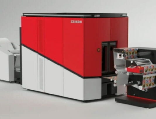 Xeikon, Trockentoner, Etikettendruck, Digitaldruck