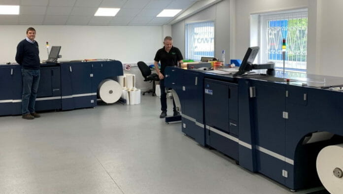 Soabar, Konica Minolta, Digitaldruck,