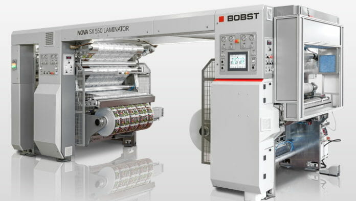 Bobst, Bobst Italia, Laminiermaschine,