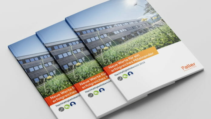 Faller Packaging, Nachhaltigkeitsbericht,