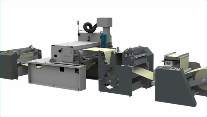 Grafisk Maskinfabrik,ebeam Technologies, Beschichtung, ESH-Härtung,