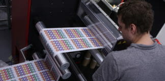Xeikon, Digitaldruck, Sticker Gizmo