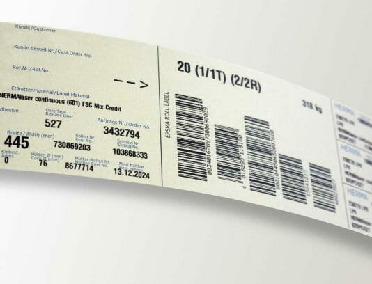 Herma, Etikettenmaterial, Recyclingpapier,