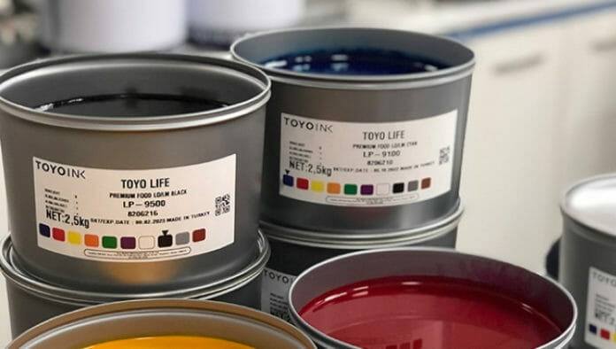 Toyo Ink, Druckfarben, Low-Migration Farben,