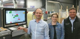 Grafotronic, Etiquettes Theophile, Finishing, Inspektion,