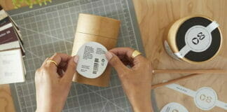 Avery Dennison, Etikettenmaterial,