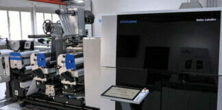 Gallus Labelfire, Inkjetdruck, Digitaldruck,